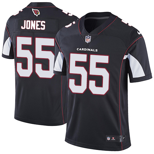 Nike Cardinals #55 Chandler Jones Black Alternate Youth Stitched NFL Vapor Untouchable Limited Jerse