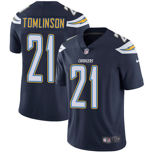 Nike Chargers #21 LaDainian Tomlinson Navy Blue Team Color Youth Stitched NFL Vapor Untouchable Limi