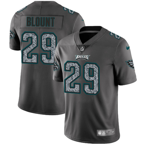 Nike Eagles #29 LeGarrette Blount Gray Static Youth Stitched NFL Vapor Untouchable Limited Jersey