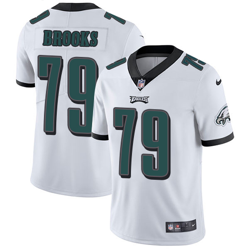 Nike Eagles #79 Brandon Brooks White Youth Stitched NFL Vapor Untouchable Limited Jersey