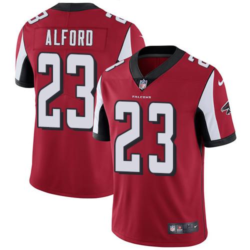 Nike Falcons #23 Robert Alford Red Team Color Youth Stitched NFL Vapor Untouchable Limited Jersey