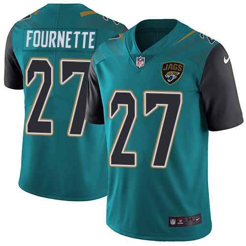 Nike Jaguars #27 Leonard Fournette Teal Green Team Color Youth Stitched NFL Vapor Untouchable Limite