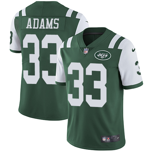 Nike Jets #33 Jamal Adams Green Team Color Youth Stitched NFL Vapor Untouchable Limited Jersey