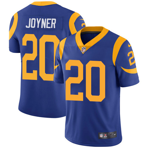 Nike Rams #20 Lamarcus Joyner Royal Blue Alternate Youth Stitched NFL Vapor Untouchable Limited Jers