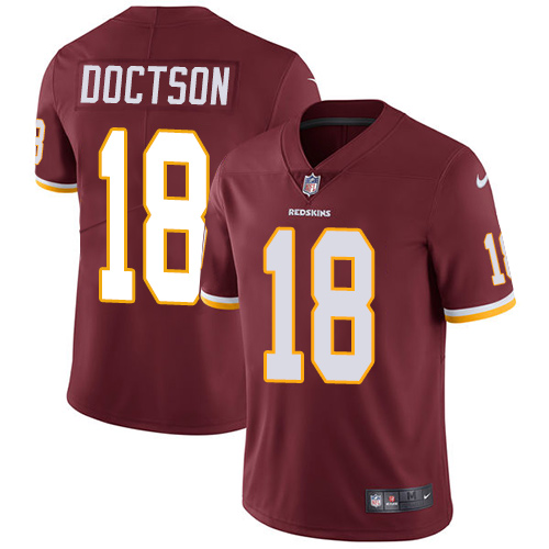 Nike Redskins #18 Josh Doctson Burgundy Red Team Color Youth Stitched NFL Vapor Untouchable Limited