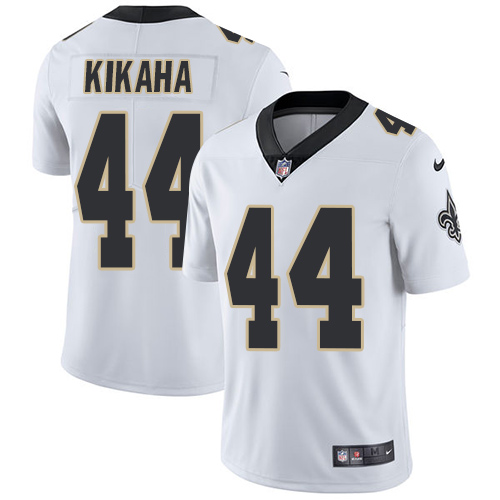 Nike Saints #44 Hau'oli Kikaha White Youth Stitched NFL Vapor Untouchable Limited Jersey