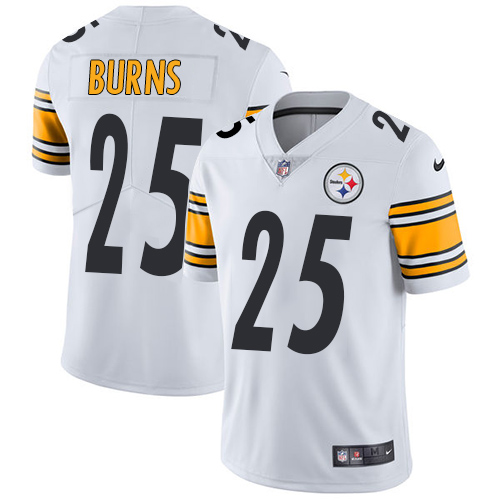 Nike Steelers #25 Artie Burns White Youth Stitched NFL Vapor Untouchable Limited Jersey