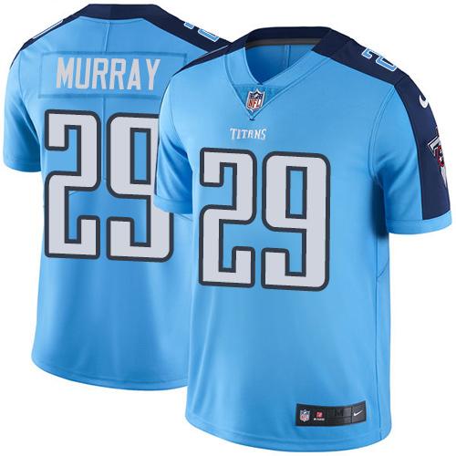 Nike Titans #29 DeMarco Murray Light Blue Team Color Youth Stitched NFL Vapor Untouchable Limited Je - Click Image to Close