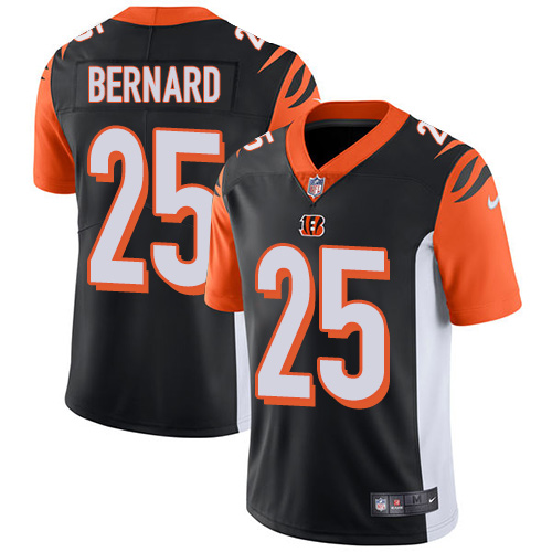 Nike Bengals #25 Giovani Bernard Black Team Color Men's Stitched NFL Vapor Untouchable Limited Jerse