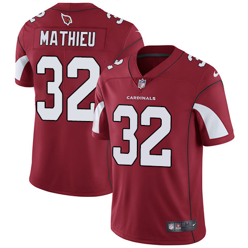 Nike Cardinals #32 Tyrann Mathieu Red Team Color Men's Stitched NFL Vapor Untouchable Limited Jersey