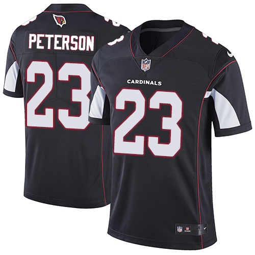 Nike Cardinals #23 Adrian Peterson Black Alternate Men's Stitched NFL Vapor Untouchable Limited Jers