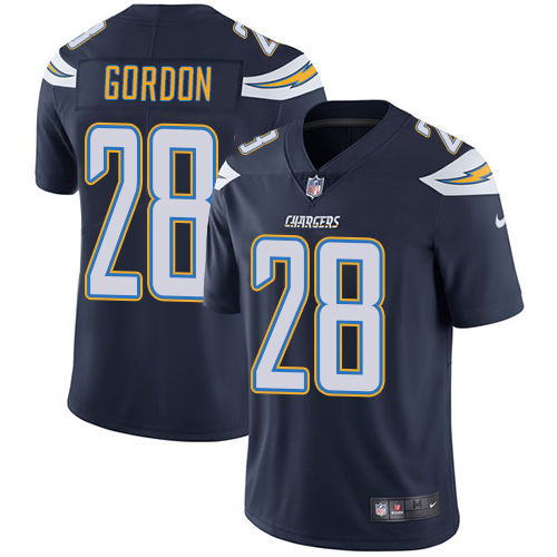 Nike Chargers #28 Melvin Gordon Navy Blue Team Color Men's Stitched NFL Vapor Untouchable Limited Je