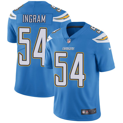 Nike Chargers #54 Melvin Ingram Electric Blue Alternate Men's Stitched NFL Vapor Untouchable Limited