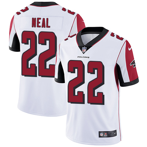 Nike Falcons #22 Keanu Neal White Men's Stitched NFL Vapor Untouchable Limited Jersey