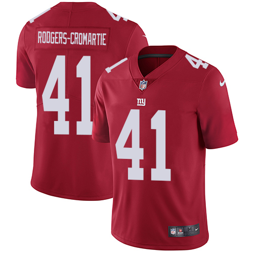 Nike Giants #41 Dominique Rodgers-Cromartie Red Alternate Men's Stitched NFL Vapor Untouchable Limit