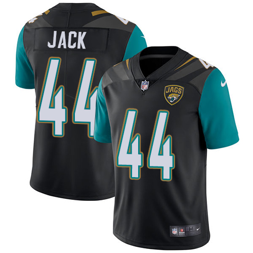 Nike Jaguars #44 Myles Jack Black Alternate Men's Stitched NFL Vapor Untouchable Limited Jersey