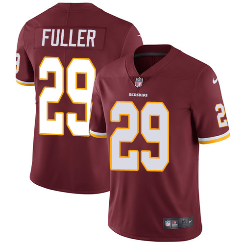 Nike Redskins #29 Kendall Fuller Burgundy Red Team Color Men's Stitched NFL Vapor Untouchable Limite