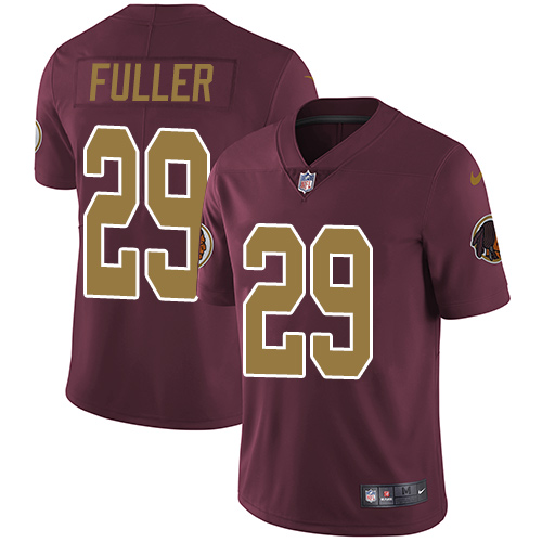 Nike Redskins #29 Kendall Fuller Burgundy Red Alternate Men's Stitched NFL Vapor Untouchable Limited