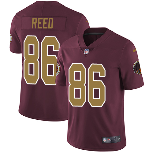 Nike Redskins #86 Jordan Reed Burgundy Red Alternate Men's Stitched NFL Vapor Untouchable Limited Je