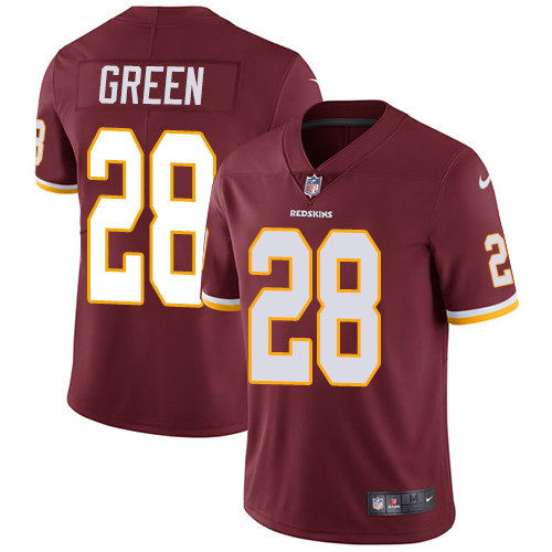 Nike Redskins #28 Darrell Green Burgundy Red Team Color Men's Stitched NFL Vapor Untouchable Limited