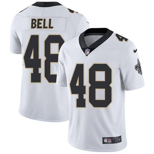 Nike Saints #48 Vonn Bell White Men's Stitched NFL Vapor Untouchable Limited Jersey