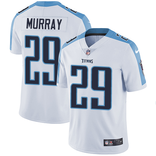 Nike Titans #29 DeMarco Murray White Men's Stitched NFL Vapor Untouchable Limited Jersey