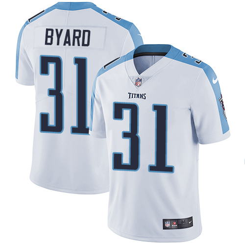 Nike Titans #31 Kevin Byard White Men's Stitched NFL Vapor Untouchable Limited Jersey