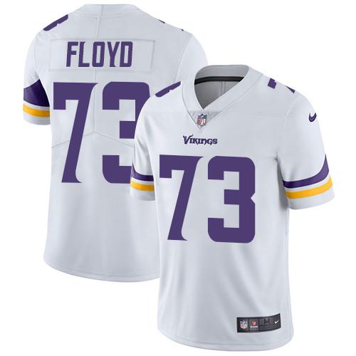 Nike Vikings #73 Sharrif Floyd White Men's Stitched NFL Vapor Untouchable Limited Jersey