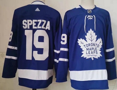 Toronto Maple Leafs #19 Jason Spezza Blue Authentic Jersey - Click Image to Close