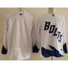 Tampa Bay Lightning Blank White 2022 Stadium Series Authentic Jersey