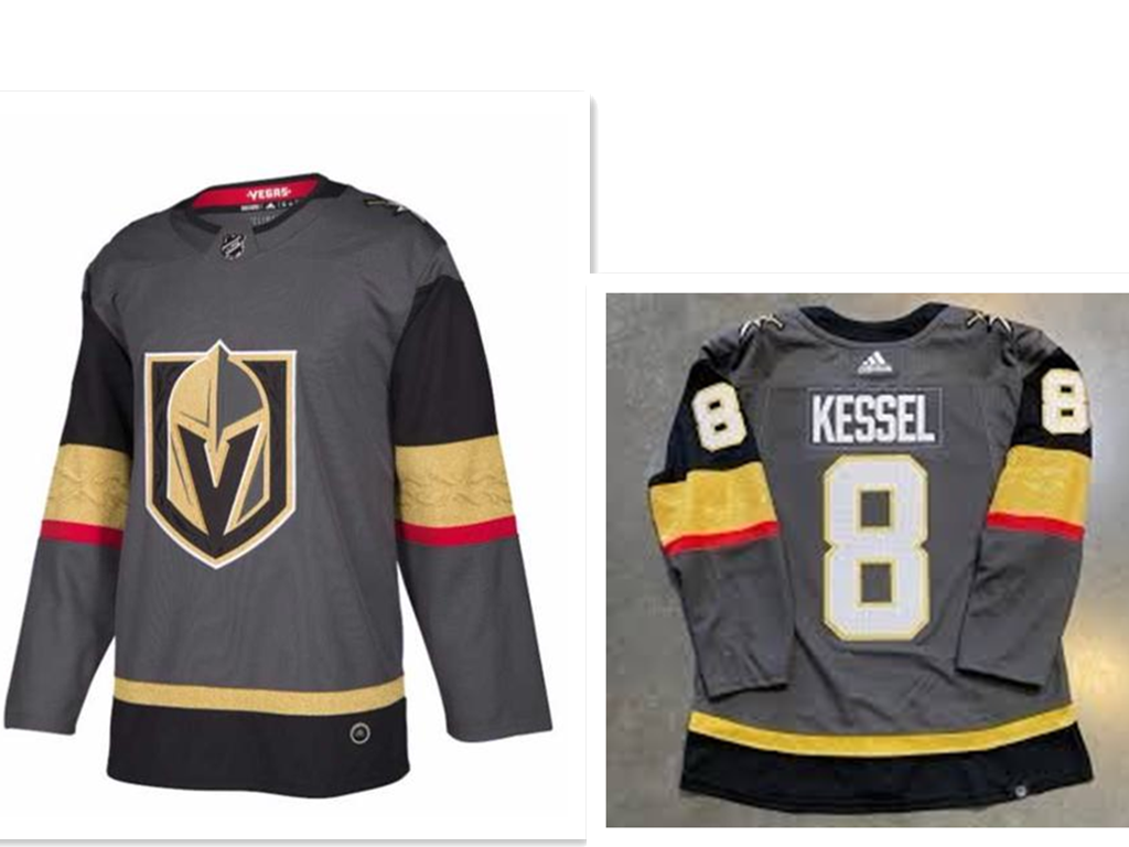 Vegas Golden Knights #8 Phil Kessel Gray NHL Home Jersey