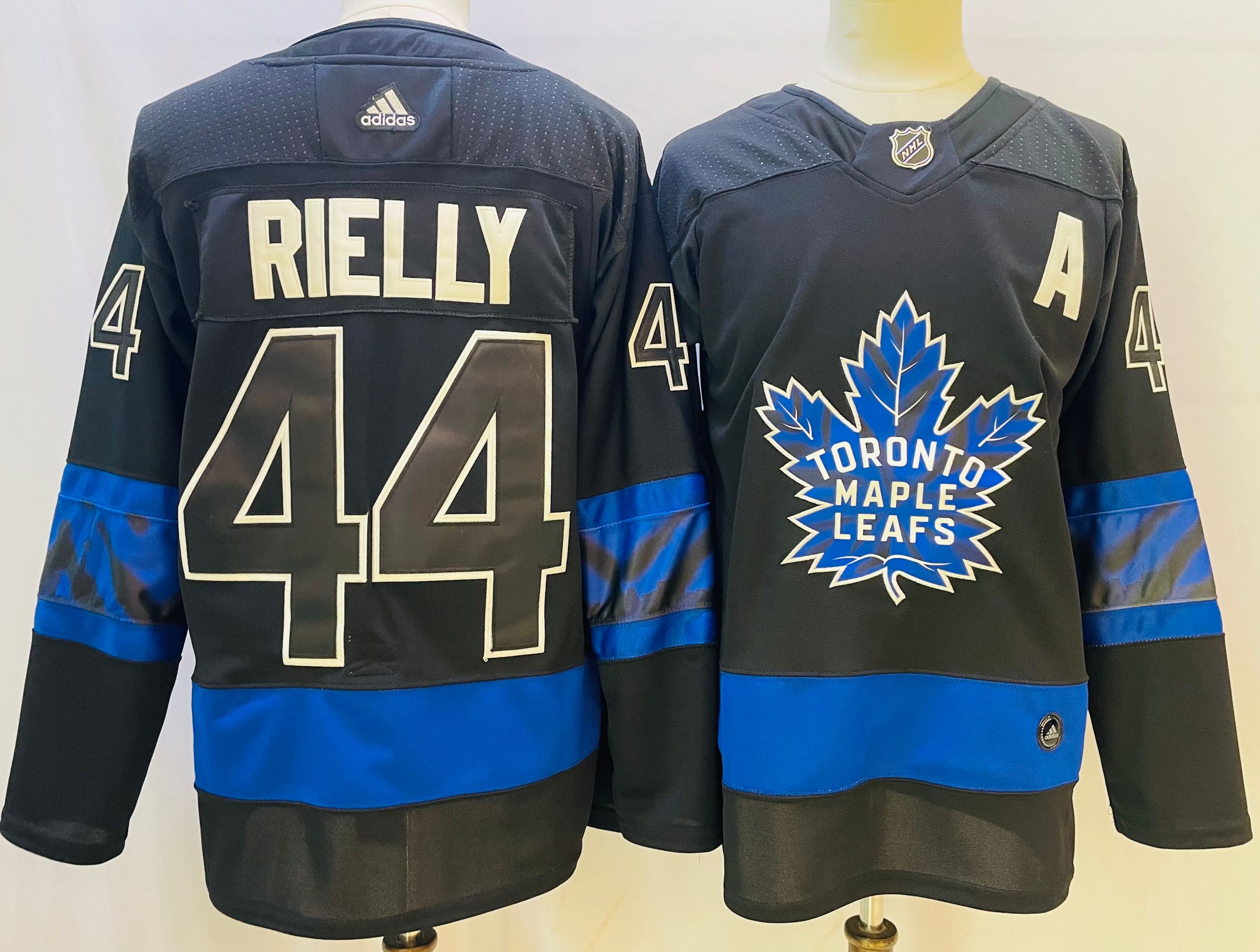 Toronto Maple Leafs #44 Morgan Rielly Black X Drew House Inside Out Stitched Jersey