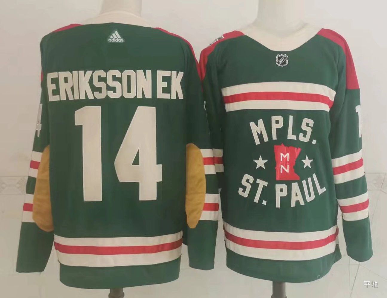 Minnesota Wild 14 Erikssonek Green Classic Edition 2022 NHL Jersey