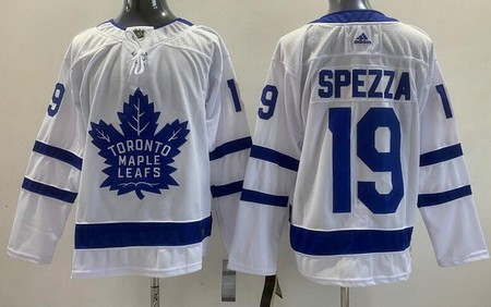Toronto Maple Leafs #19 Jason Spezza White Authentic Jersey