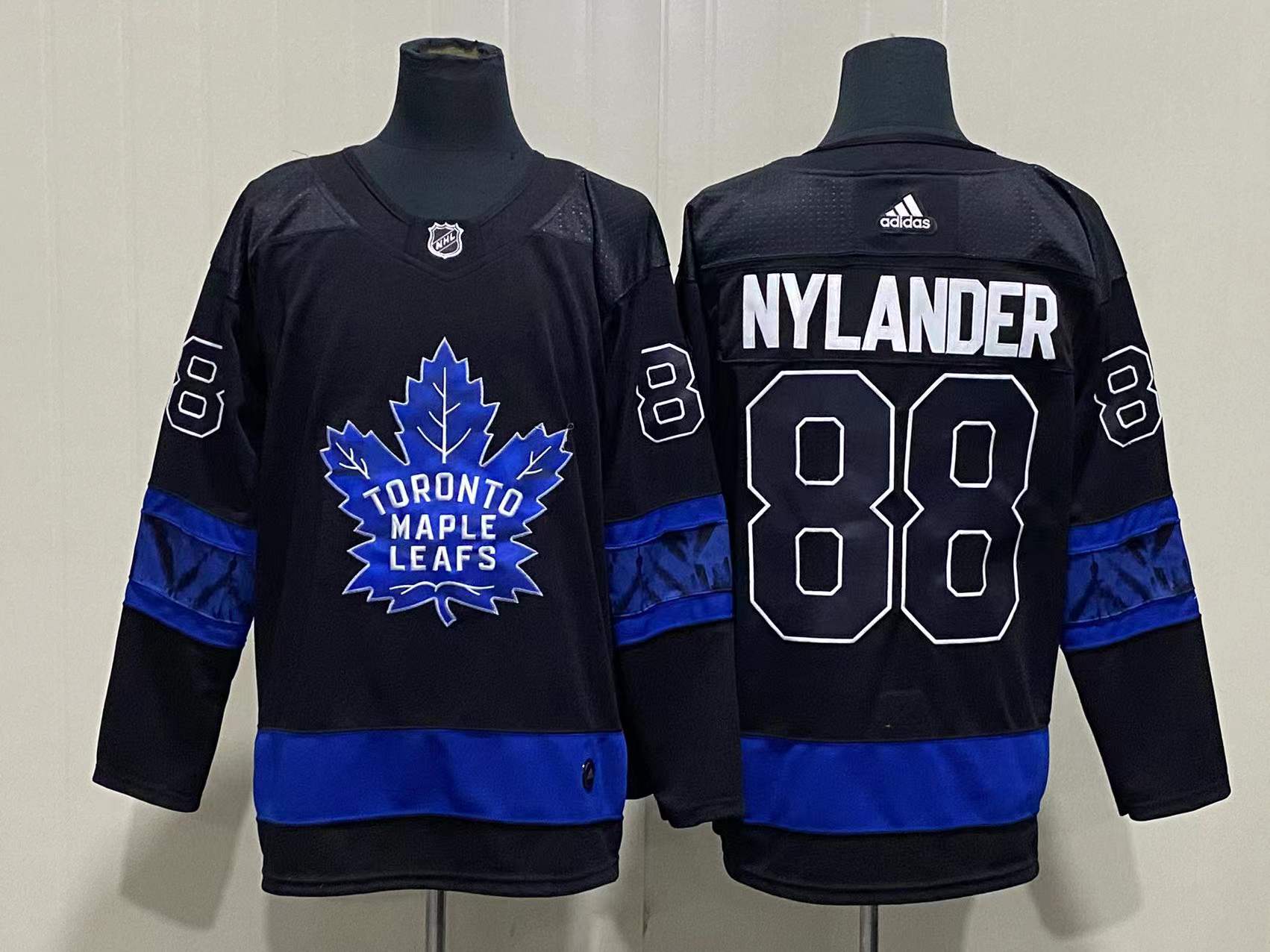 Toronto Maple Leafs #88 William Nylander Black X Drew House Inside Out Stitched Jersey