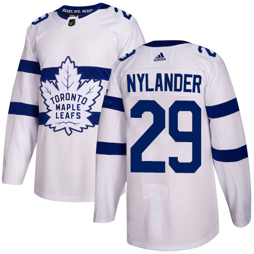 Adidas Maple Leafs #29 William Nylander White Authentic 2018 Stadium Series Stitched NHL Jersey