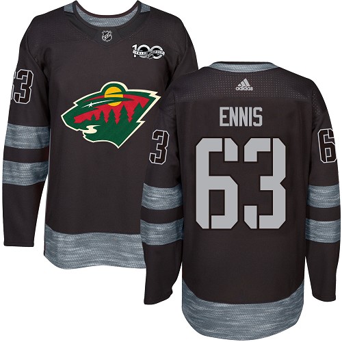 Adidas Wild #63 Tyler Ennis Black 1917-2017 100th Anniversary Stitched NHL Jersey
