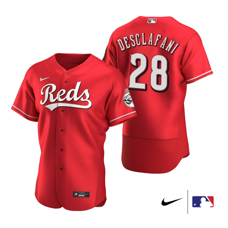 Nike Men #28 Anthony Desclafani Cincinnati Reds Baesball Jerseys Sale-Scarlet