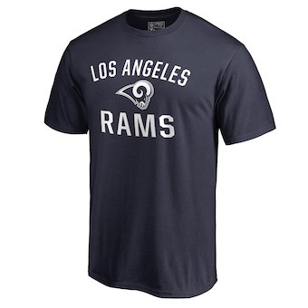 Los Angeles Rams Pro Line by Fanatics Branded Navy Big & Tall Victory Arch Logo T-Shirt