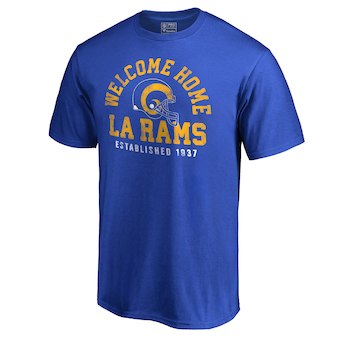 Los Angeles Rams Pro Line Royal Hometown Collection Home T-Shirt