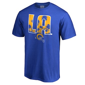 Los Angeles Rams Pro Line by Fanatics Branded Royal Hometown Collection T-Shirt