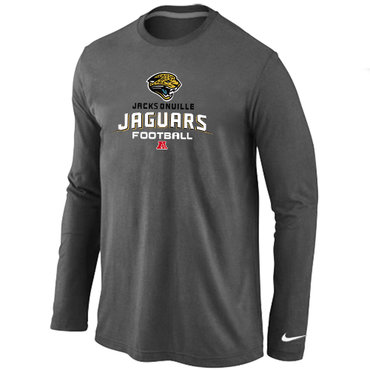 Jacksonville Jaguars Critical Victory Long Sleeve T-Shirt D.Grey