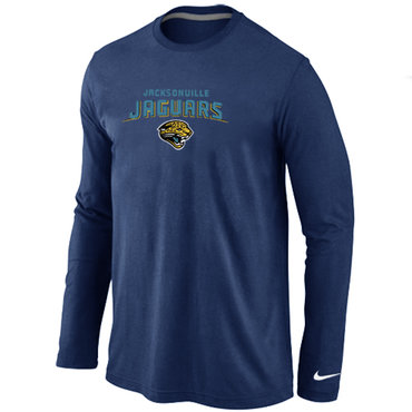 Jacksonville Jaguars Heart & Soul Long Sleeve T-Shirt D.Blue