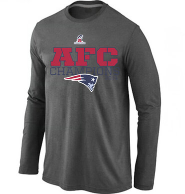 Patriots D.Grey Long Sleeve Men T-Shirts