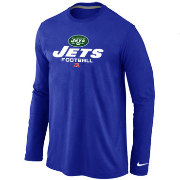 New York Jets Critical Victory Long Sleeve T-Shirt Blue