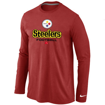 Pittsburgh Steelers Critical Victory Long Sleeve T-Shirt RED