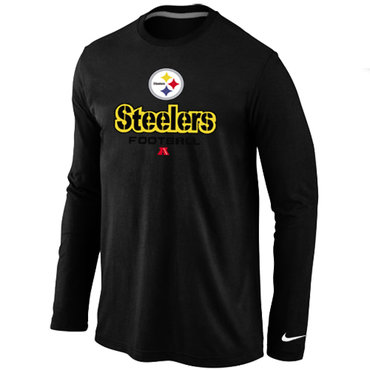 Pittsburgh Steelers Critical Victory Long Sleeve T-Shirt Black