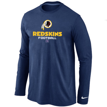 Washington Redskins Critical Victory Long Sleeve T-Shirt D.Blue