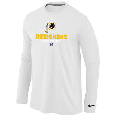 Washington Redskins Critical Victory Long Sleeve T-Shirt White