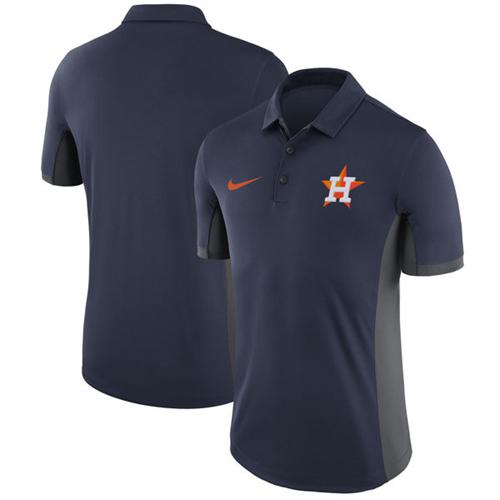 Houston Astros Nike Navy Franchise Polo